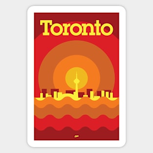 Toronto Minimalism - Summer Red Sticker